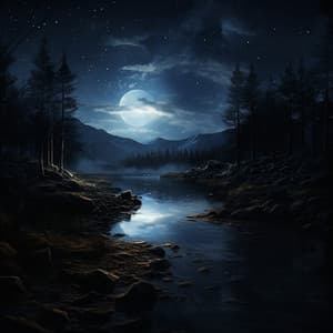 Oasis Nocturno: Recital De Un Río De Ensueño - Naturaleza Sueño