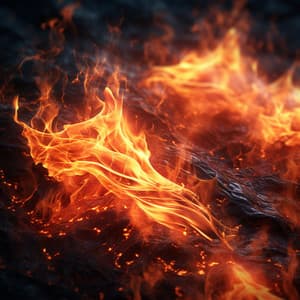 Fire's Embrace: Soothing Flames of Ambient Harmony - Relaxing Med Waves