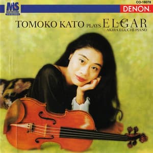 Tomoko Kato: Plays Elgar - Akira Eguchi