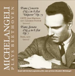Michelangeli Plays Beethoven - Ludwig van Beethoven