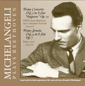 Michelangeli Plays Beethoven - Ludwig van Beethoven