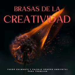 Brasas De La Creatividad: Fuego Calmante Y Paisaje Sonoro Ambiental Para Trabajar - Sonidos de fuego de la naturaleza chisporroteante