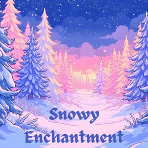 Snowy Enchantment: Peaceful Celtic Music in a Frozen Forest, Magical Winter Journey - Tina Amalier