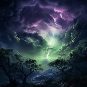 Tranquil Thunder Melodies: Serene Relaxation Music - Foley Music