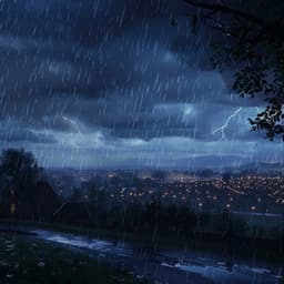 Tranquil Rain Chill: Thunder Sleep Rhythms - Sleep Before Midnight