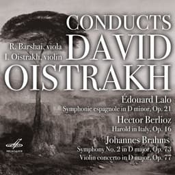 Conducts David Oistrakh: Lalo, Berlioz, Brahms - Igor Oistrakh