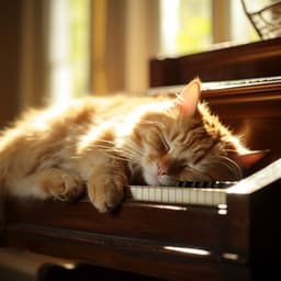 Acurrucarse Bajo El Sol: Canciones De Cuna De Piano Para Roncadores Somnolientos - Piano para gatos