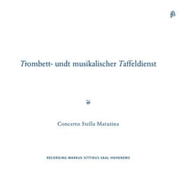 Trombett - Undt Musikalischer Taffeldienst - Johann Heinrich Schmelzer