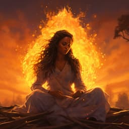 Armonía Ardiente: Una Serenata Junto Al Fuego - Ambiente de la Selva Tropical