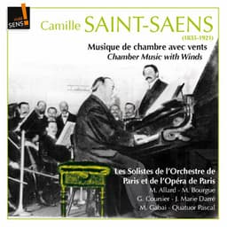 Saint-Saens: Musique de chambre avec vents - Camille Saint-Saëns