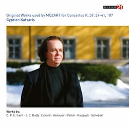 Original Works Used for Mozart's Concertos - Cyprien Katsaris