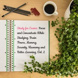 Study for Exams: Focus and Concentrate While Studying, Brain Power, Memory, Serenity, Harmony and Better Learning, Vol. 2 - Study Hard