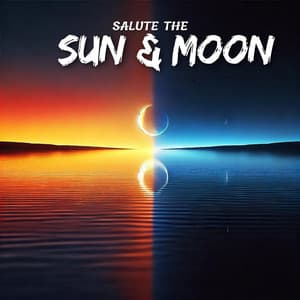 Salute the Sun & Moon: Yoga Meditation Routine - Flow Yoga Workout Music