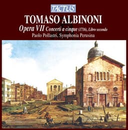 Albinoni: Opera VII - Concerti a cinque, Libro secondo - Tomaso Albinoni