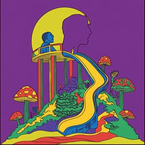 Travesía Lunar por la Tierra de los Ensueños - Música de relajación profunda