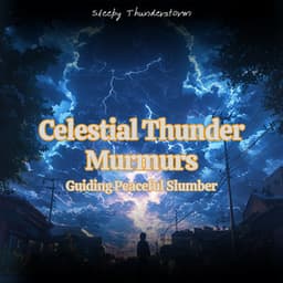 Celestial Thunder Murmurs Guiding Peaceful Slumber - Sleepy Thunderstorm