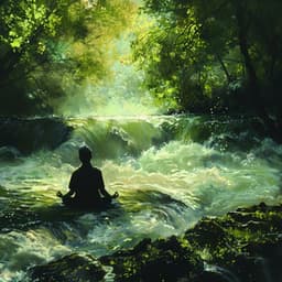River Meditation: Flowing Calm Music - Dr. Meditation
