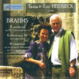 Johannes Brahms: Tania et Eric Heidsieck - Johannes Brahms