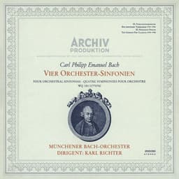 Bach, C.P.E.: Symphonies Nos.1 - 4 - Carl Philipp Emanuel Bach