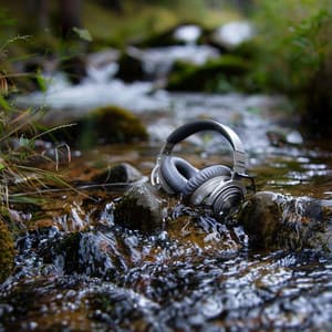 Binaural Stream Serenity: Fluid Harmonics - Neon Pearl