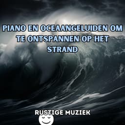 Piano en oceaangeluiden om te ontspannen op het strand - Rustige Muziek