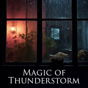 Magic of Thunderstorm: Calming Rain Sounds, Beautiful Nature in the Night - Healing Rain Sound Academy