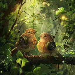 Binaural Aviary Anthems: Birds of Rhythm - 92 96 Hz - Alfachronic