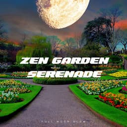 Zen Garden Serenade: 432 Hz Meditative Melodies - Full Moon Glow