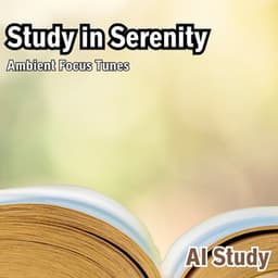 Study in Serenity: Ambient Focus Tunes - AI Study