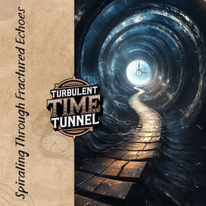 Spiraling Through Fractured Echoes - Turbulent Time Tunnel