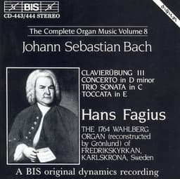 Bach, J.S.: Organ Music , Vol. 8 - Johann Sebastian Bach