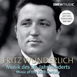 Fritz Wunderlich: Arias from the 20th Century - Fritz Wunderlich