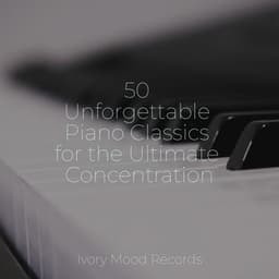 50 Unforgettable Piano Classics for the Ultimate Concentration - Meditation Spa