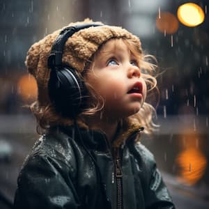 Baby Lullaby: Gentle Rain Melody - Blissful Bunny