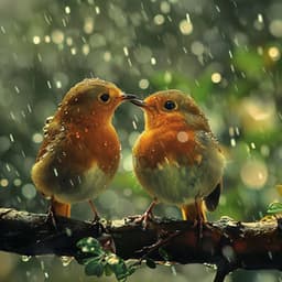 Tranquil Binaural Birds and Rain Harmony in Nature - Crossing of Souls