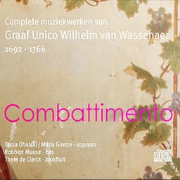 Complete muziekwerken van Graaf Unico Wilhelm van Wassenaer, Vol. 2 - Unico Wilhelm van Wassenaer