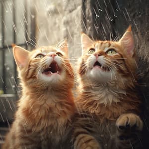 Sonic Pet's Lullaby: Binaural Rainfall Pet Harmony - Blissful Dreams
