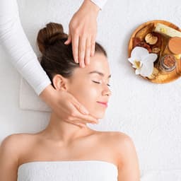 Serenity Spa Melodies: Binaural Theta Waves for Soothing Ambiance - Calm Stress Relief