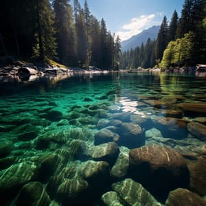 Relajación Del Río: Madrigal De Las Aguas Armónicas Del Río - Tesoros del bosque