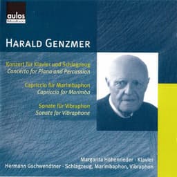 Harald Genzmer: Konzert für Schlagzeug und Klavier - Harald Genzmer