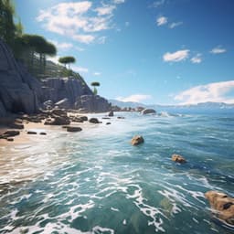 Ocean's Gentle Touch: Ambient Sounds for Relaxation - Relax Moment