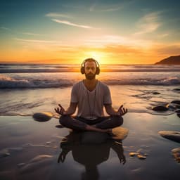 Yoga with Binaural Ocean Sounds: Harmonious Shores - 432 Hz Destroy Unconscious Blockages