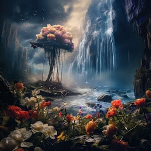 Calm Fireside Melodies: Music for Relaxation and Massage - cloudy night