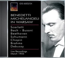 Michelangeli, Arturo Benedetti: Michelangeli in Warsaw - Arturo Benedetti Michelangeli