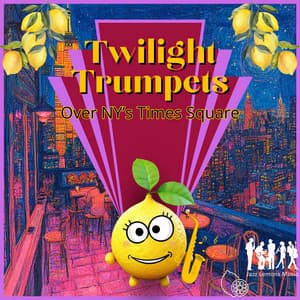 Twilight Trumpets Over NY’s Times Square - Jazz Lemons Music