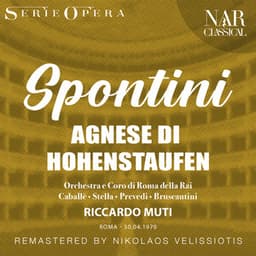 SPONTINI: AGNESE DI HOHENSTAUFEN - Gaspare Spontini
