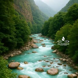 À travers la rivière sacrée - Zen Ambiance D'eau Calme