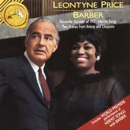 Leontyne Price Sings Barber - Samuel Barber