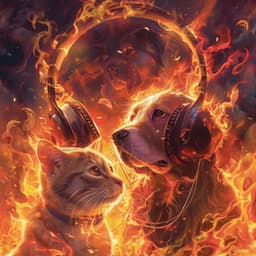 Warm Fire Tails: Music for Pet Relaxation - Relaxing Music For Pets