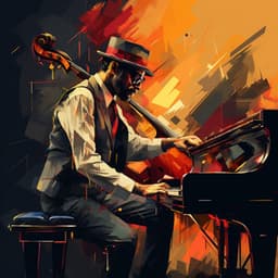 Harmonic Tapestry Woven: Jazz Music Pattern - Good Mood Jazz